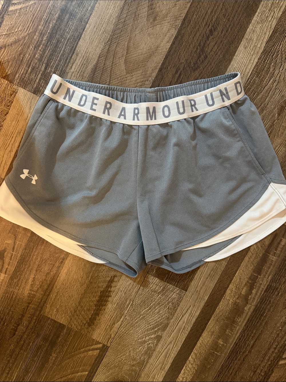 Under Armour Women's Athletic Shorts with White Trim